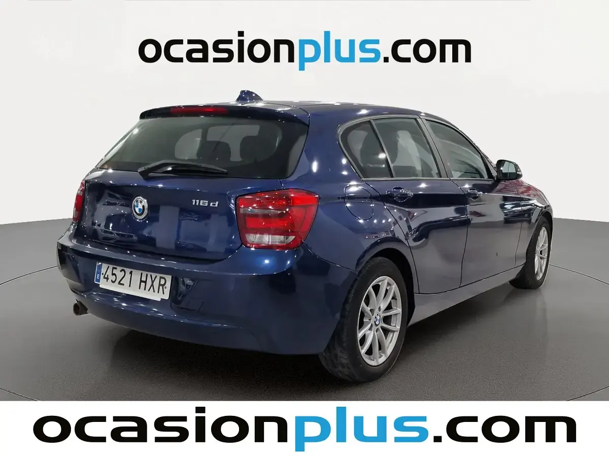 Usado BMW 116 Efficient Dynamics 116 CV (85 kW) 2014 Azul Utilitario
