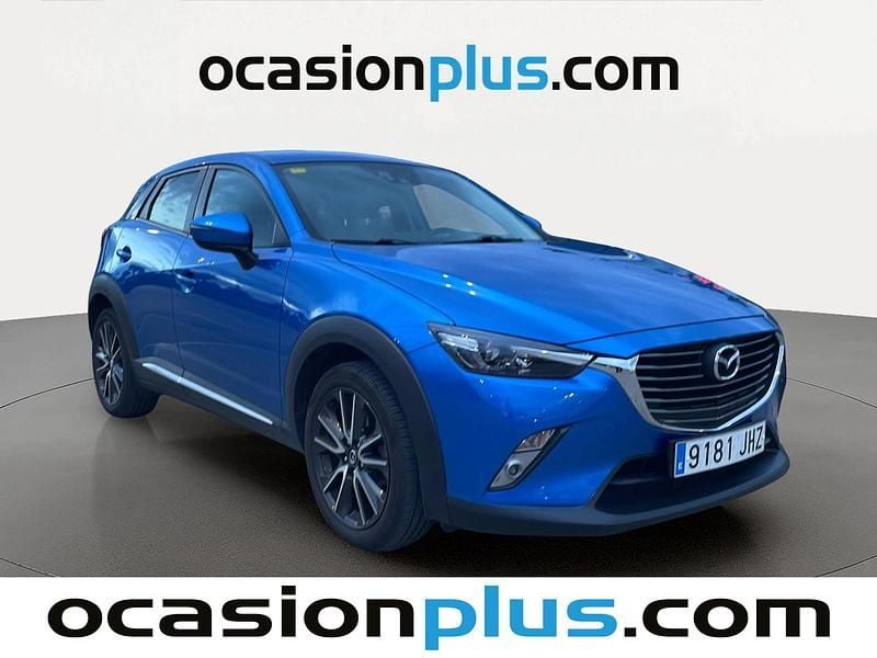 Usado Mazda CX-3 Luxury 120 CV (88 kW) 2015 Azul SUV