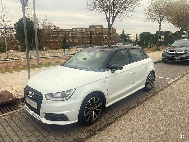 Usado Audi A1 Sportback 95 CV (69 kW) 2016 Blanco Utilitario