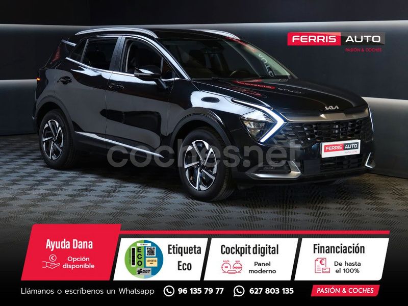 Negro Usado 2023 Kia Sportage SUV | 26.490 € (Precio justo) - Imagen 1/4