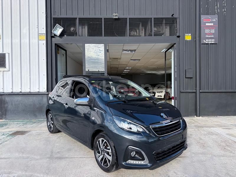 Gris / plata Usado 2016 Peugeot 108 Allure Utilitario | 7490 € (Precio justo) - Imagen 1/4
