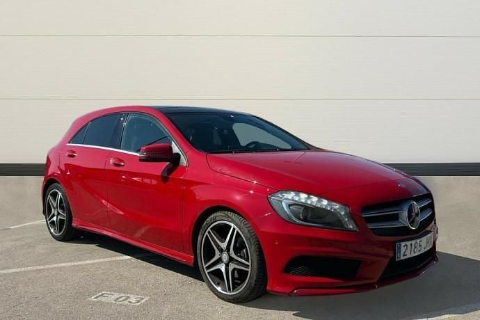 Usado 2015 Mercedes A200 AMG line | 17.143 € (Precio justo) - Imagen 1/4