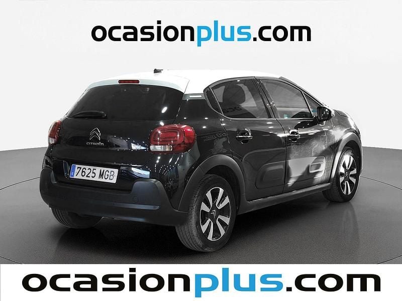 Usado Citroën C3 PureTech 110 CV (80 kW) 2023 Negro Utilitario