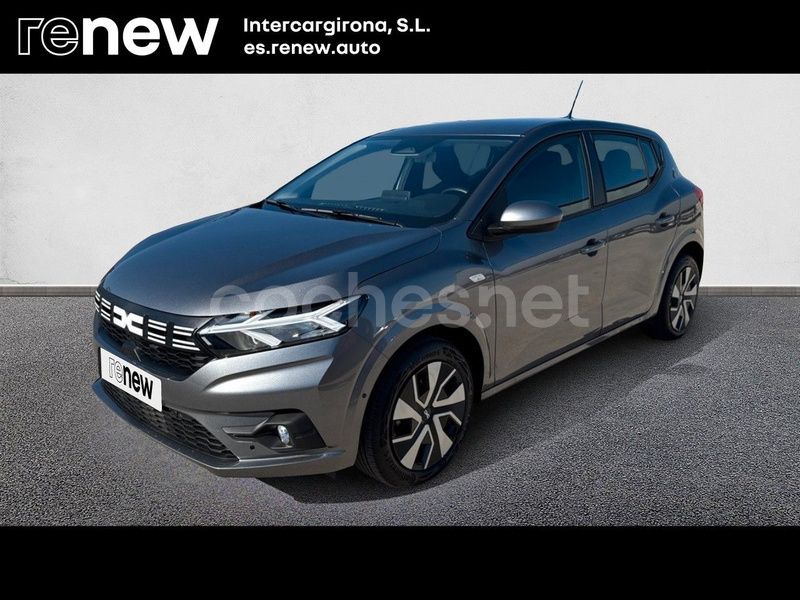 Gris / plata Usado 2024 Dacia Sandero Expression Utilitario | 15.800 € (Precio justo) - Imagen 1/4