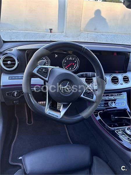 Usado Mercedes E43 AMG 401 CV (294 kW) 2017 Negro Berlina