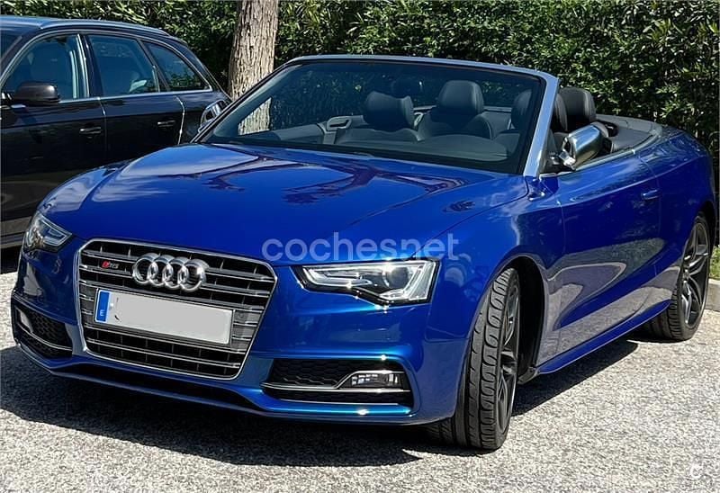 Azul Usado 2015 Audi S5 Cabriolet Premium Descapotable | 32.500 € - Imagen 1/4
