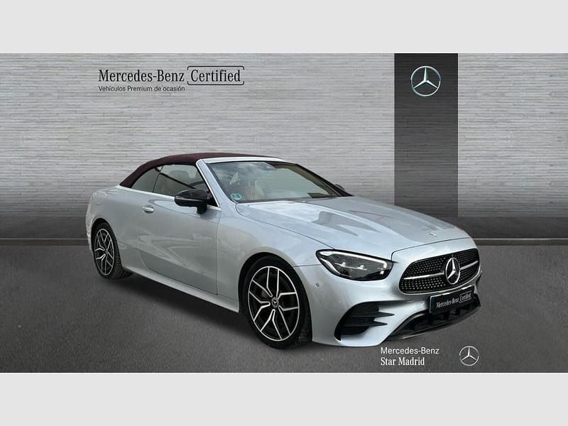 Usado Mercedes E220 194 CV (142 kW) 2023 Gris Descapotable