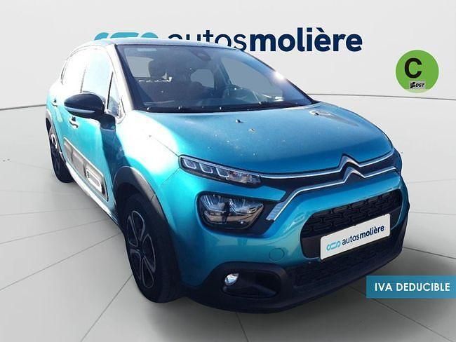 Usado Citroën C3 Feel 83 CV (61 kW) 2022 Azul Utilitario