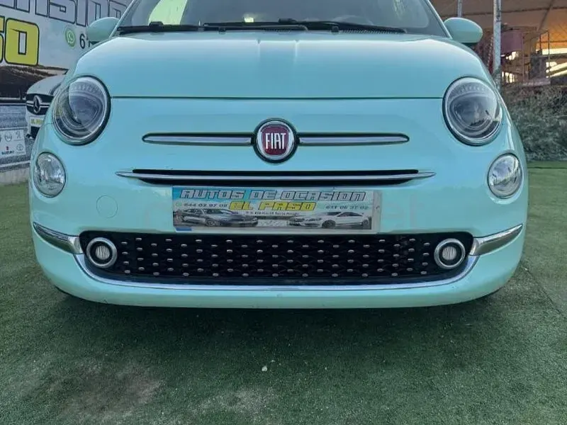 Usado Fiat 500 Lounge 69 CV (50 kW) 2016 Verde Berlina