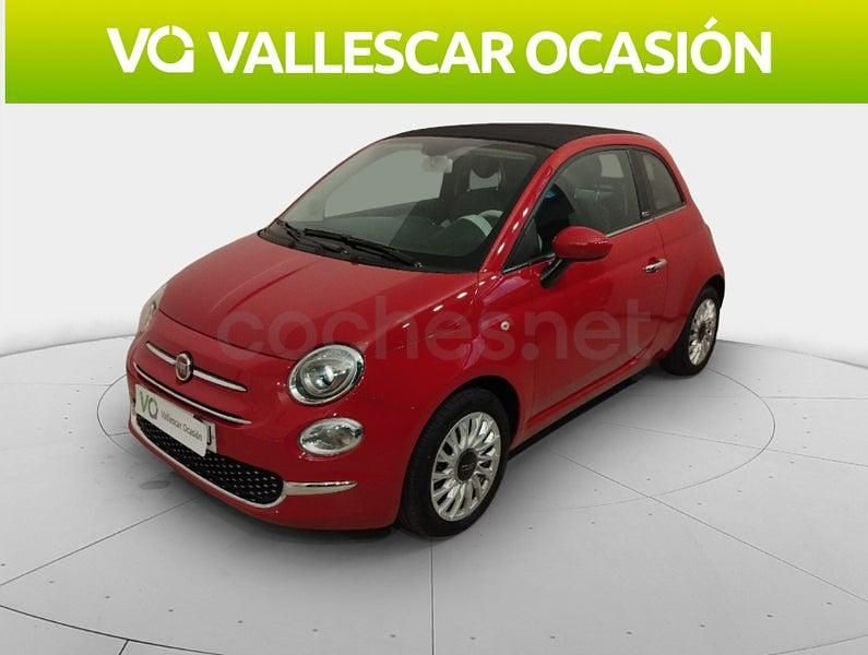 Usado Fiat 500C Dolcevita 71 CV (52 kW) 2021 Rojo Descapotable