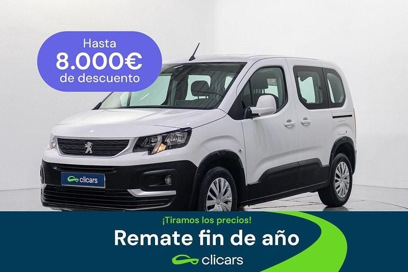 Blanco Usado 2019 Peugeot Rifter Active Monovolumen | 16.690 € (Precio justo) - Imagen 1/4