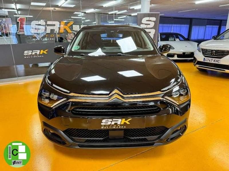 Usado Citroën C4 Feel 131 CV (96 kW) 2022 Negro Utilitario