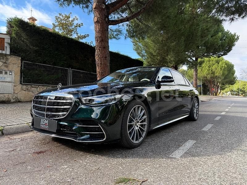 Usado Mercedes S450 408 CV (300 kW) 2024 Verde Berlina