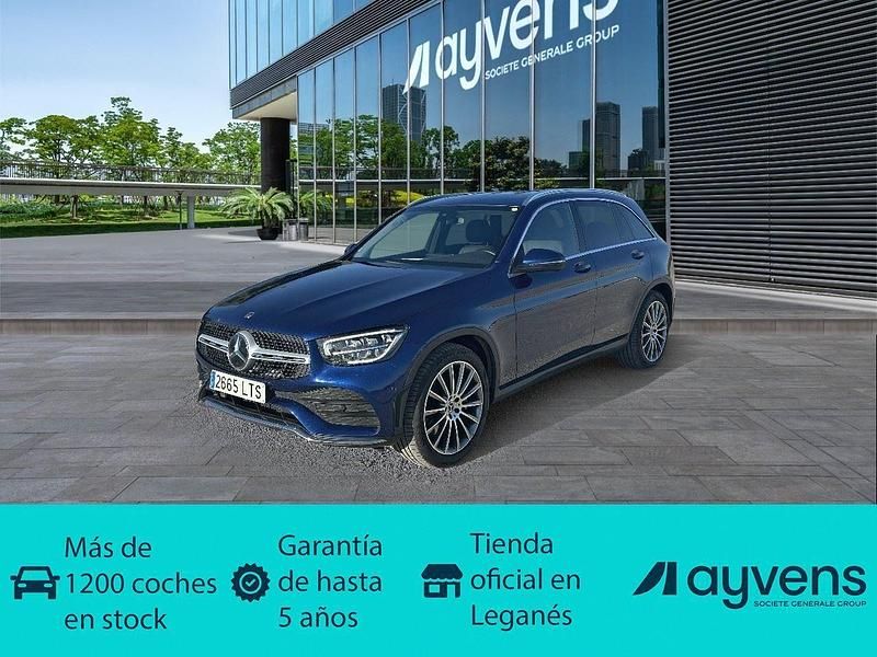 Azul Usado 2021 Mercedes GLC200 SUV | 36.300 € (Precio justo) - Imagen 1/4
