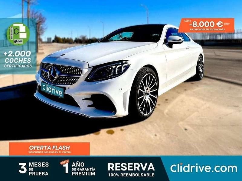 Blanco Usado 2019 Mercedes C300 Coupe | 28.690 € (Super precio) - Imagen 1/4