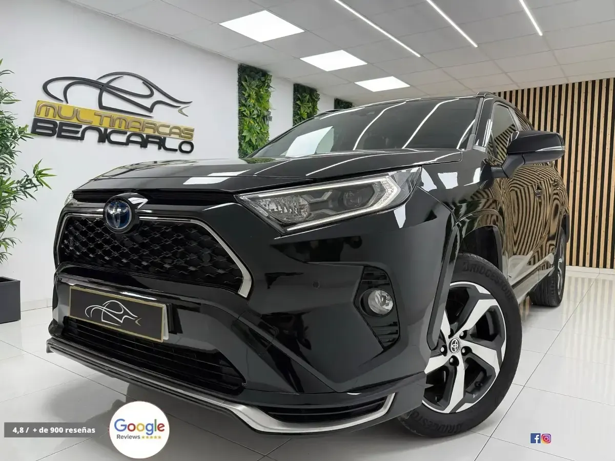 Usado Toyota RAV4 Hybrid Advance 306 CV (225 kW) 2021 Negro SUV