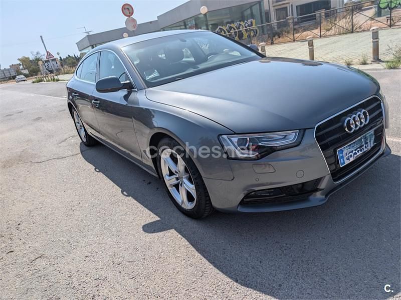 Usado Audi A5 Sportback 150 CV (110 kW) 2016 Gris / plata Utilitario