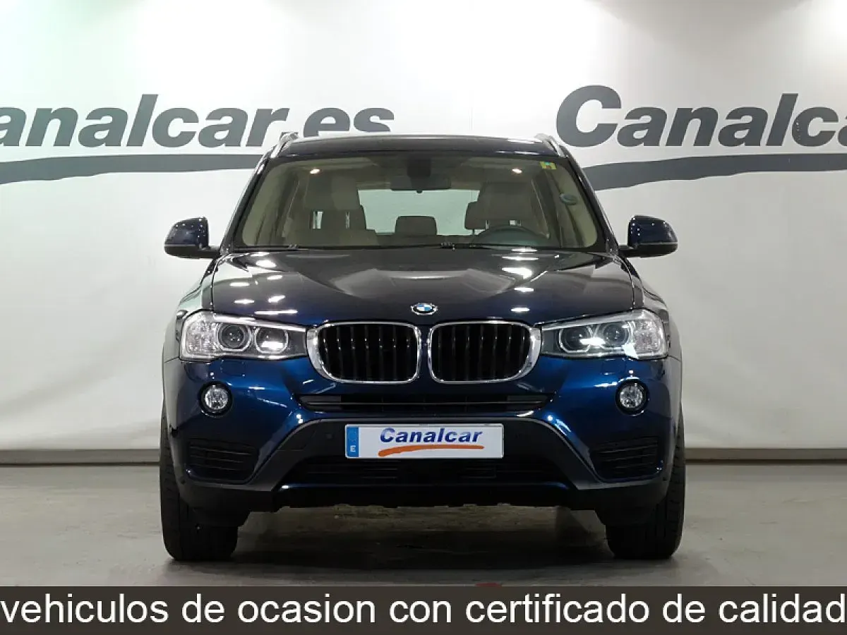 Usado BMW X3 190 CV (139 kW) 2015 Azul SUV