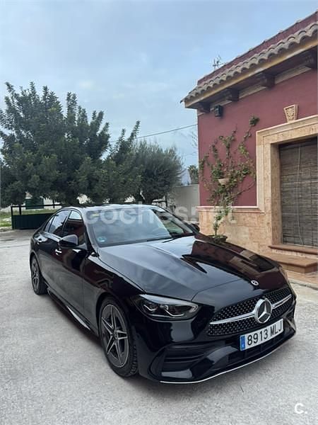 Usado Mercedes C200 163 CV (119 kW) 2023 Negro Berlina