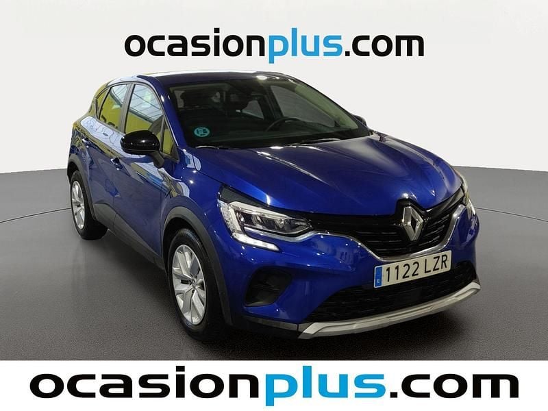 Usado Renault Captur Intens 91 CV (66 kW) 2022 Azul SUV