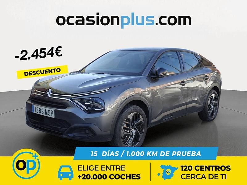 Gris Usado 2024 Citroën C4 Berlina | 18.490 € (Precio justo) - Imagen 1/4