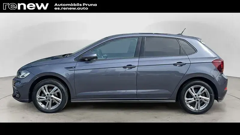 Usado VW Polo R-line 95 CV (69 kW) 2022 Gris Utilitario