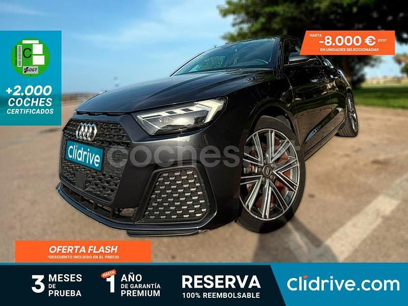 Gris / plata Usado 2019 Audi A1 Sportback Advanced Plus Utilitario | 17.290 € (Buen precio) - Imagen 1/3