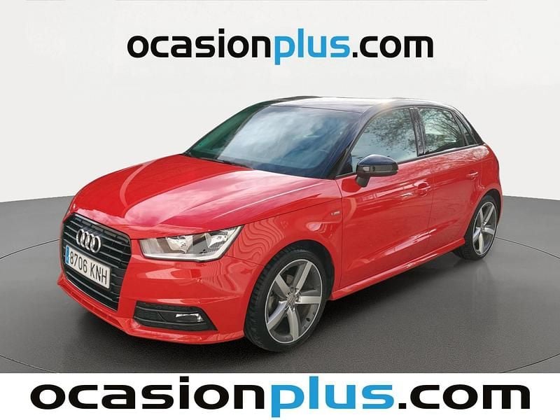 Usado Audi A1 Sportback S-Line 90 CV (66 kW) 2018 Rojo Utilitario