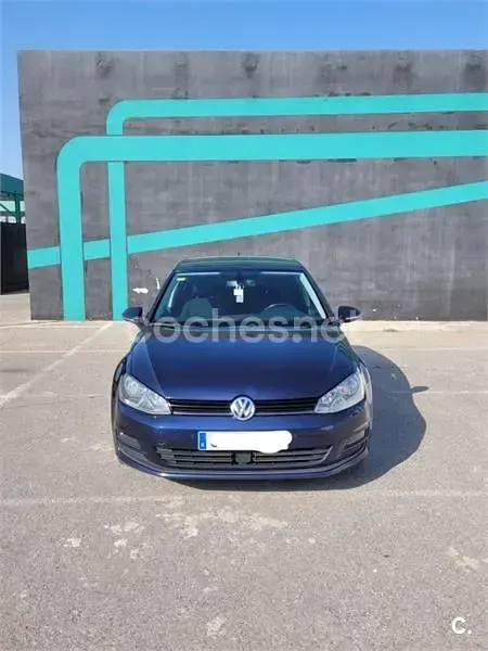 Usado VW Golf VII Advance 110 CV (80 kW) 2015 Azul Berlina