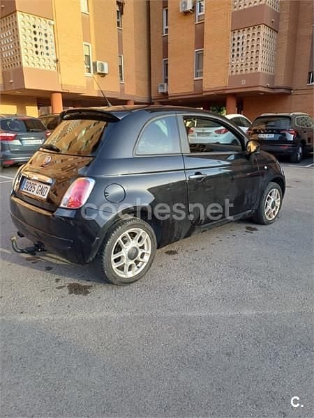 Usado Fiat 500 Sport 75 CV (55 kW) 2010 Negro Berlina