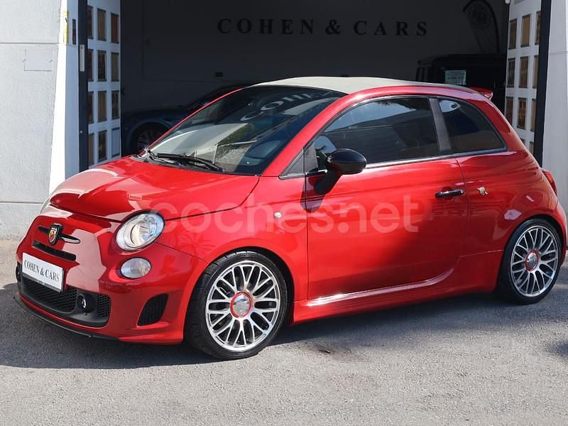 Usado Abarth 500C 135 CV (99 kW) 2012 Rojo Descapotable