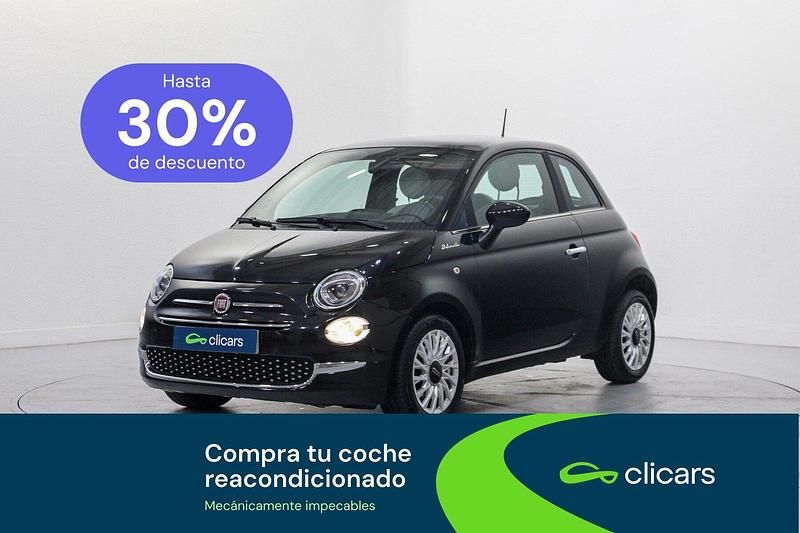 Usado Fiat 500 Dolcevita 70 CV (51 kW) 2022 Negro Berlina