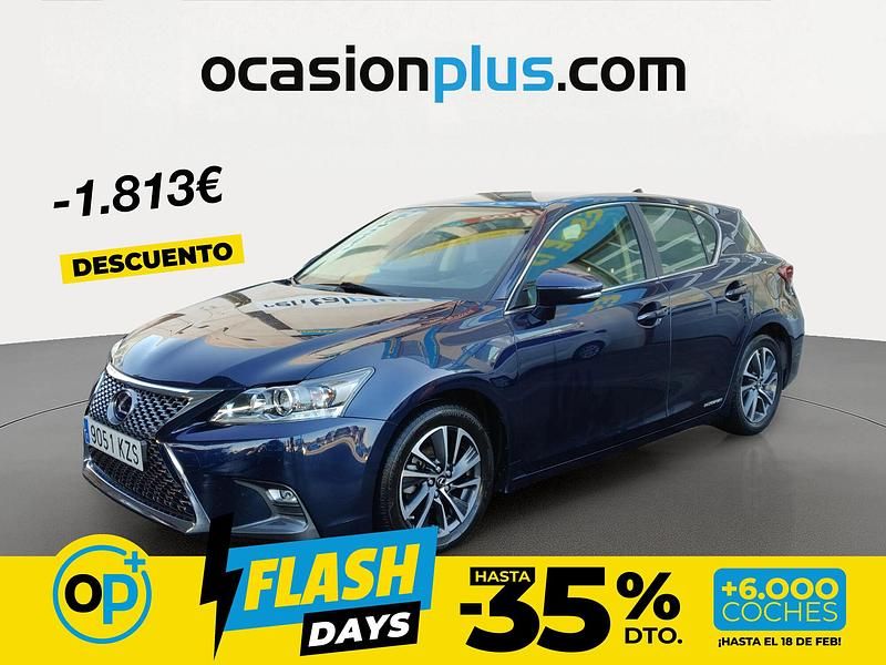 Usado Lexus CT200h Business Edition 136 CV (100 kW) 2019 Azul