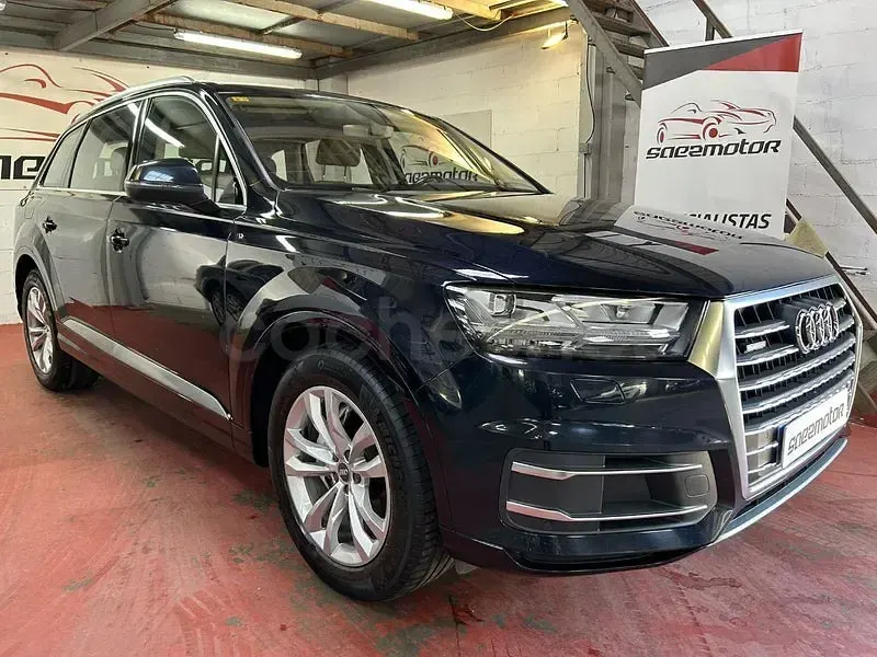 Usado Audi Q7 Design 272 CV (200 kW) 2016 Azul SUV
