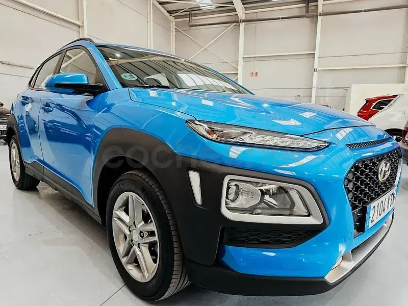 Usado Hyundai Kona 120 CV (88 kW) 2019 Azul SUV