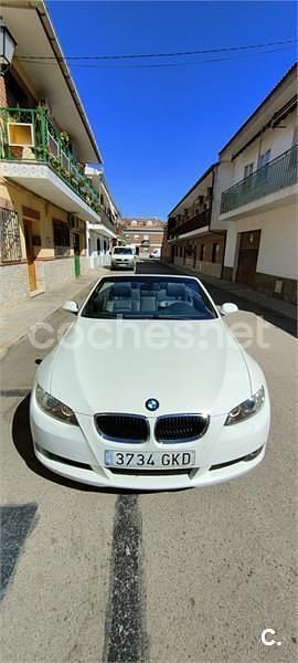 Blanco Usado 2008 BMW 320 Cabriolet Descapotable | 13.100 € (Caro) - Imagen 1/4