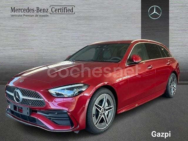 Rojo Nuevo 2025 Mercedes C220 Familiar | 52.900 € (Precio justo) - Imagen 1/4