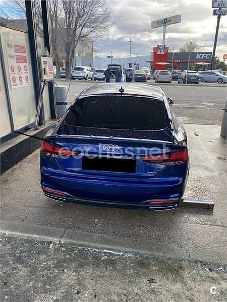 Usado Audi A5 Sportback S-Line 204 CV (150 kW) 2022 Azul Utilitario