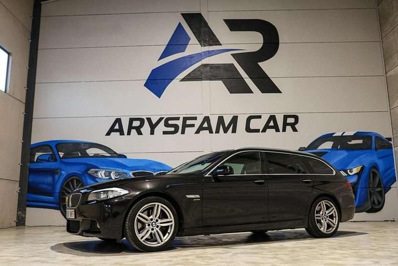 Usado BMW 535 Comfort Edition 313 CV (230 kW) 2012 Negro Familiar