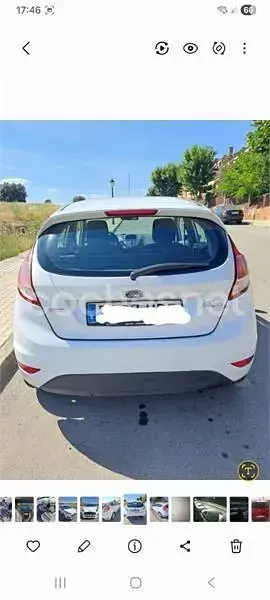 Usado Ford Fiesta Titanium 95 CV (69 kW) 2013 Blanco Berlina