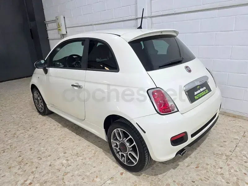 Usado Fiat 500 S 69 CV (50 kW) 2016 Blanco Berlina