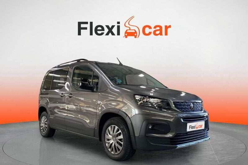 Gris Usado 2023 Peugeot Rifter GT Monovolumen | 18.390 € (Super precio) - Imagen 1/4