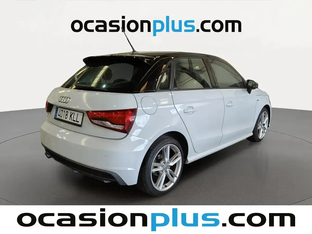 Usado Audi A1 S-Line 95 CV (69 kW) 2018 Blanco