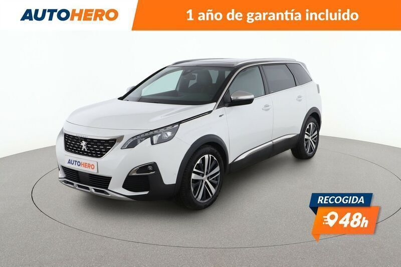 Blanco Usado 2018 Peugeot 5008 GT Monovolumen | 17.799 € - Imagen 1/3