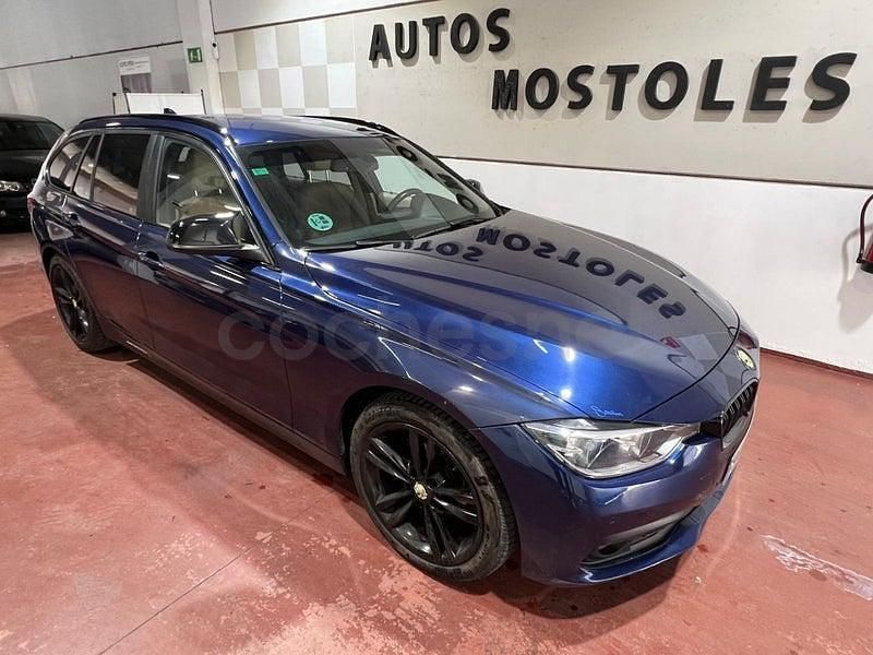 Usado BMW 320 184 CV (135 kW) 2016 Azul Familiar