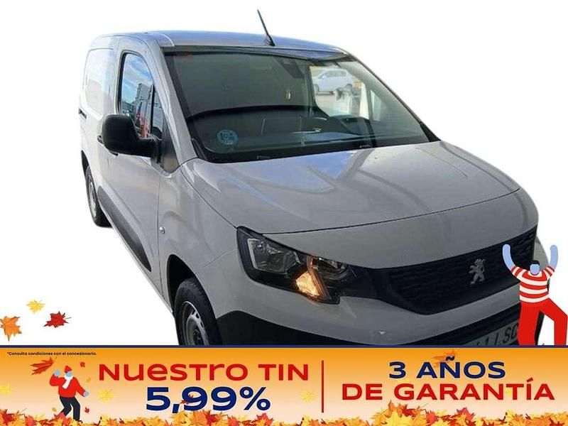 Blanco Usado 2021 Peugeot Partner Premium Monovolumen | 7167 € - Imagen 1/2