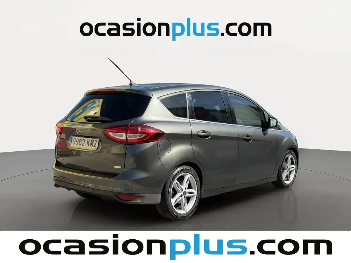 Usado Ford C-MAX Titanium 125 CV (91 kW) 2018 Gris / plata Monovolumen