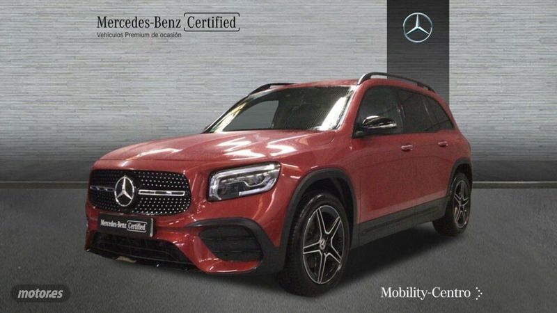 Rojo patagonia metalizado Usado 2023 Mercedes GLB200 AMG line SUV | 47.850 € (Caro) - Imagen 1/4