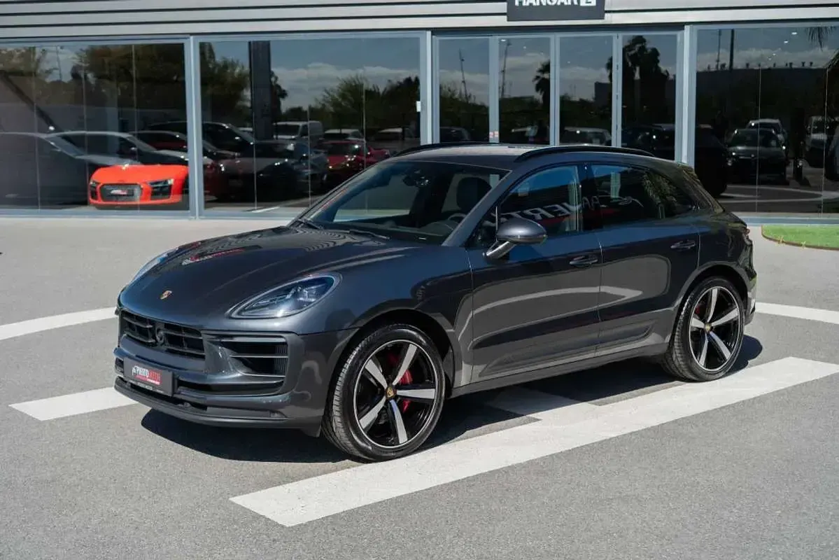 Usado Porsche Macan S 381 CV (280 kW) 2022 Gris SUV