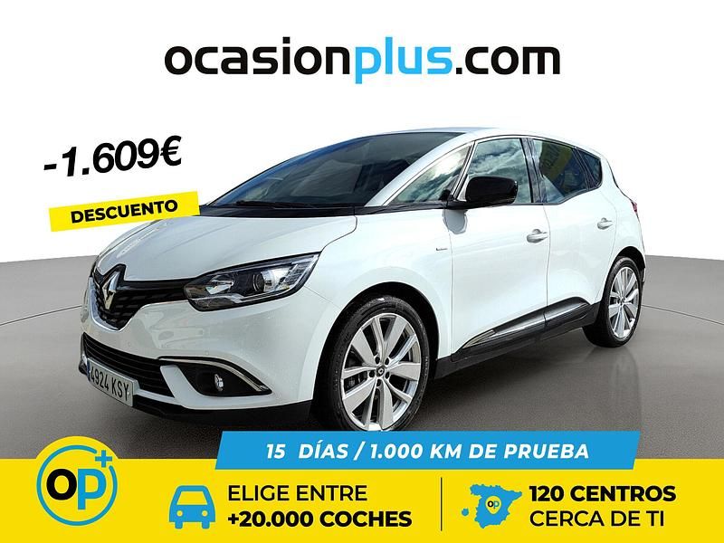 Blanco Usado 2019 Renault Scénic IV LIMITED Monovolumen | 17.700 € (Precio justo) - Imagen 1/4